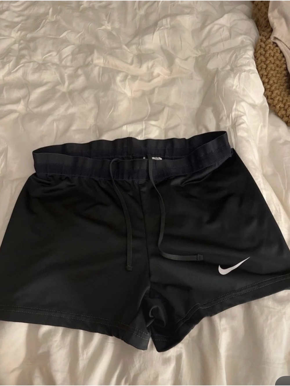 Nike Women's Black Performance Shorts- L